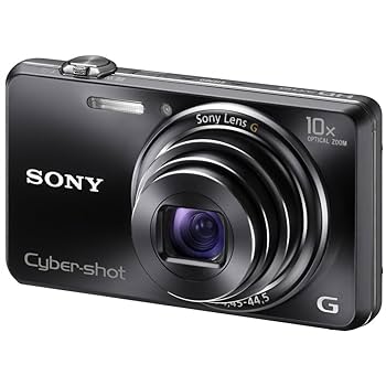 Sony Cyber-shot WX100 High Zoom CMOS Sensor Camera - Black